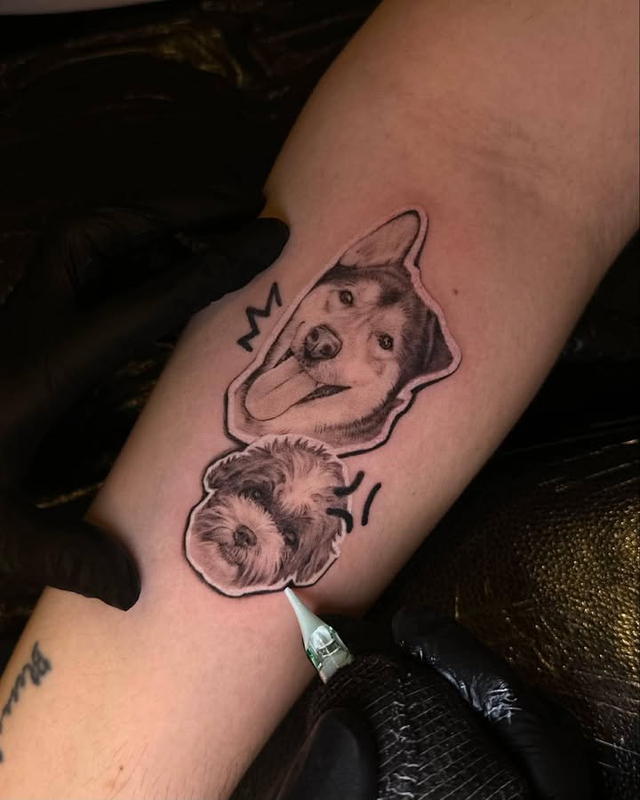 ผลงานสักสมจริง