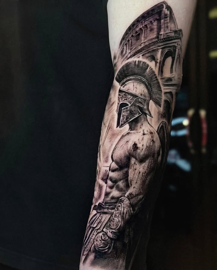 Spartan Warrior Sleeve