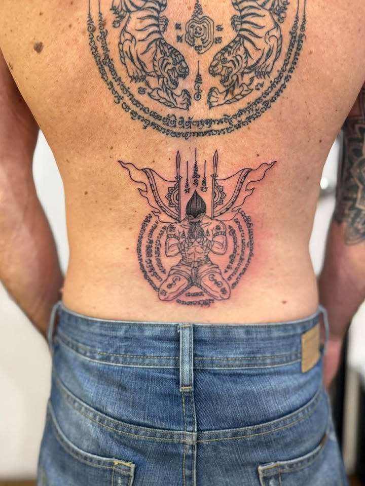 ผลงานสักยันต์