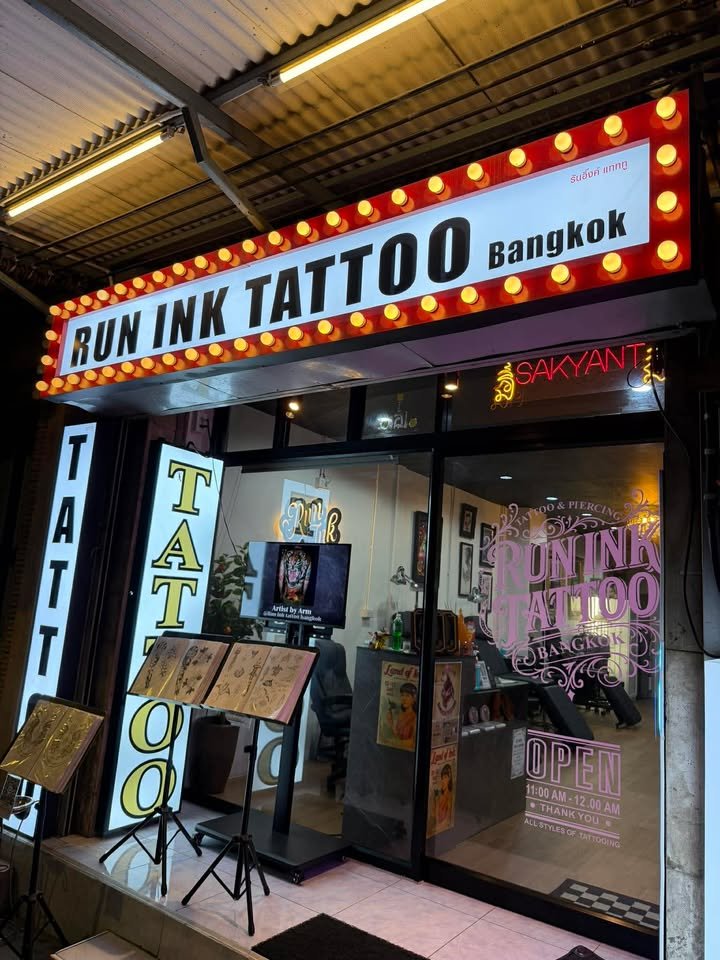 RUN INK TATTOO BANGKOK — หน้าร้าน