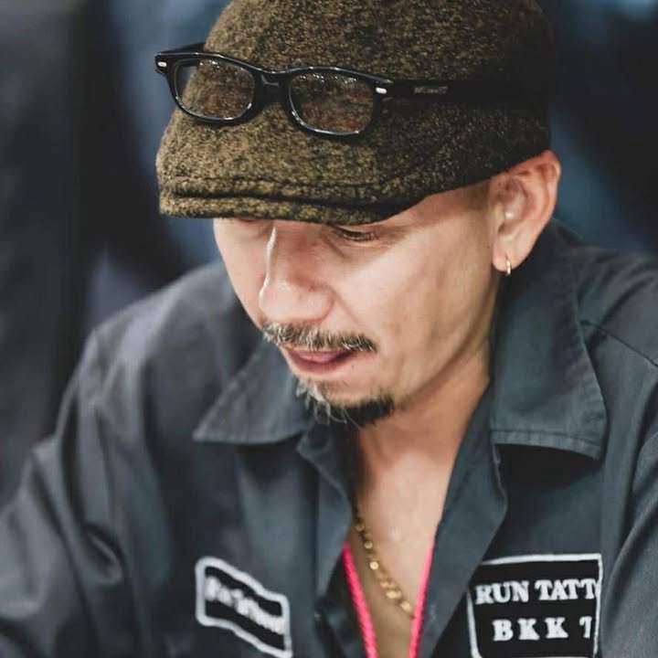 ช่างรุน — เจ้าของร้าน RUN INK TATTOO BANGKOK