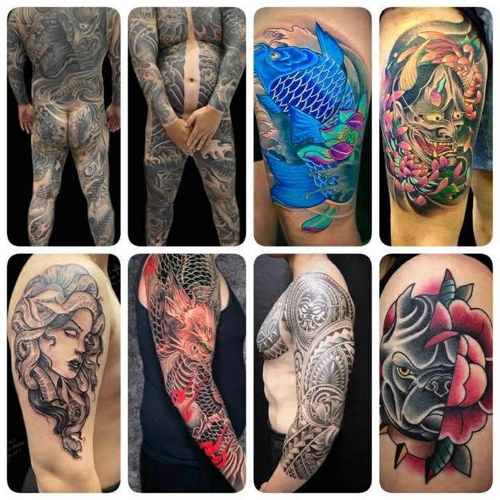 สักสไตล์ญี่ปุ่น Japanese Tattoo